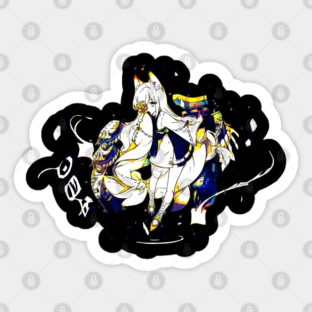 Azur Lane Kasumi Pop Art Sticker by DIY Kulon Progo 